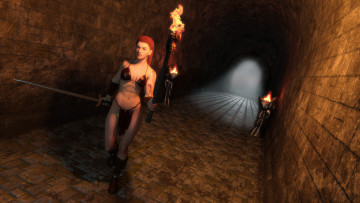 Картинка 3д+графика фантазия+ fantasy девушка взгляд фон