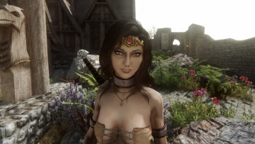 Картинка 3д+графика фантазия+ fantasy взгляд фон девушка