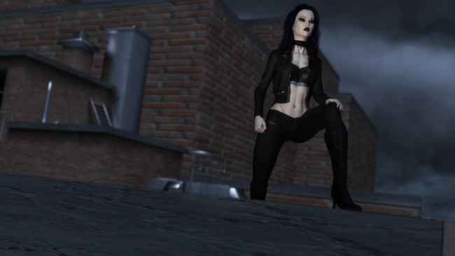 Обои картинки фото 3д графика, фантазия , fantasy, девушка, взгляд, фон