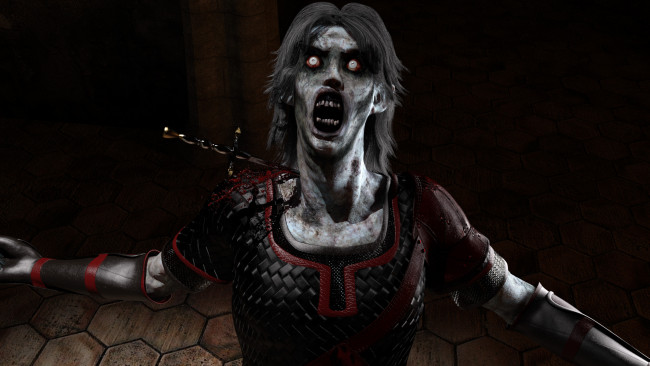 Обои картинки фото 3д графика, ужас , horror, зомби