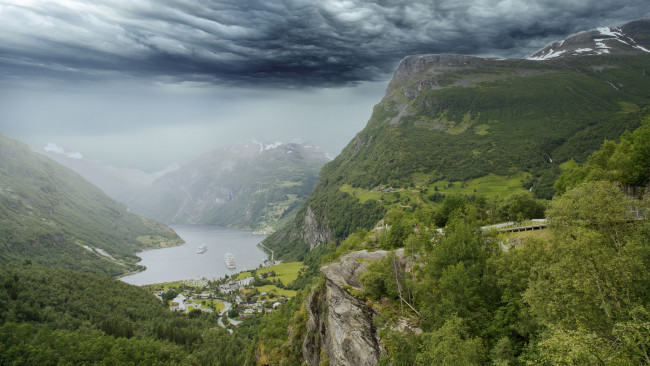 Обои картинки фото природа, горы, простор