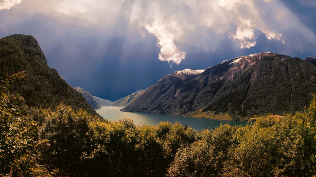 Обои картинки фото природа, горы, простор