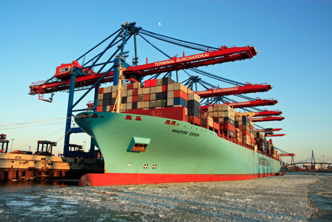 Обои картинки фото корабли, грузовые суда, контейнеровоз