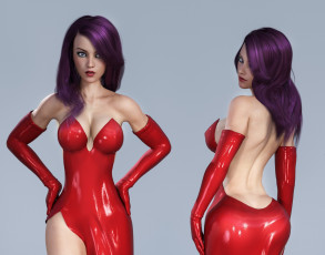 обоя 3д графика, люди , people, фон, взгляд, девушка