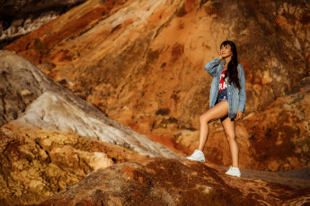 Картинка девушка девушки -unsort+ брюнетки темноволосые модель