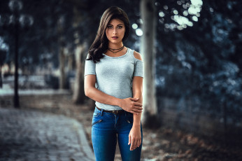 Картинка девушка девушки -unsort+ брюнетки темноволосые модель