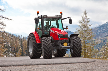 Картинка техника тракторы massey