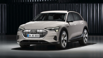 Картинка 2019+audi+e-tron автомобили audi 2019 e-tron электрический автомобиль ауди внедорожник