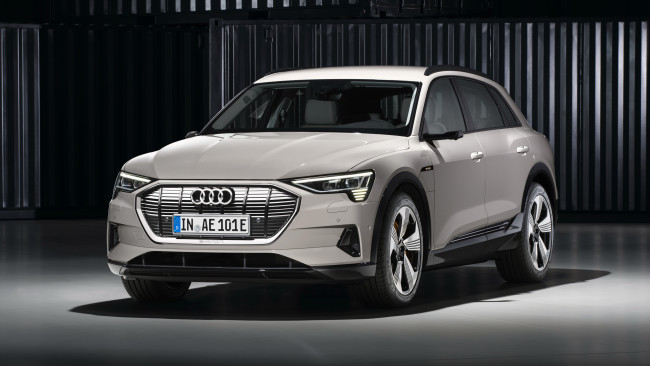 Обои картинки фото 2019 audi e-tron, автомобили, audi, 2019, e-tron, электрический, автомобиль, ауди, внедорожник