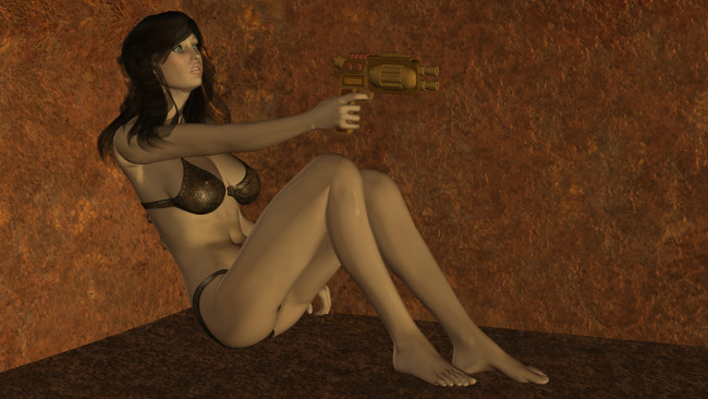 Обои картинки фото 3д графика, фантазия , fantasy, девушка, фон, взгляд