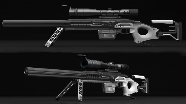 Обои картинки фото оружие, снайперская винтовка, фон, автомат