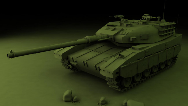 Обои картинки фото техника, 3d, танк