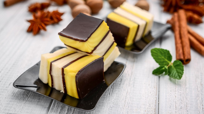 Обои картинки фото еда, пирожные,  кексы,  печенье, пирожное, корица