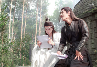 обоя разное, знаменитости, ван, ибо, сяо, чжань, костюмы, съемки