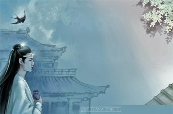 Картинка рисованное кино +мультфильмы лань ванцзи