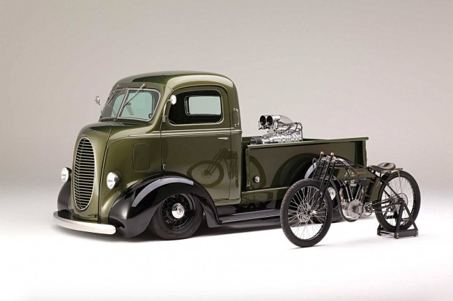 Обои картинки фото автомобили, custom pick-up, custom, classic, car