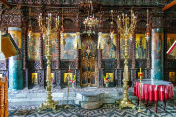 обоя интерьер, убранство,  роспись храма, храм