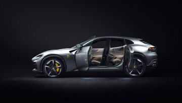 Картинка ferrari+purosangue+2023 автомобили ferrari purosangue 2023