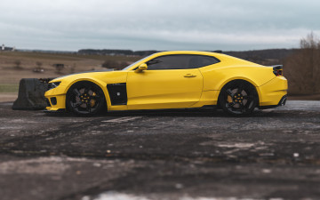 обоя chevrolet camaro rs bumble bee new vision, автомобили, 3д, chevrolet, camaro, rs, bumble, bee, new, vision