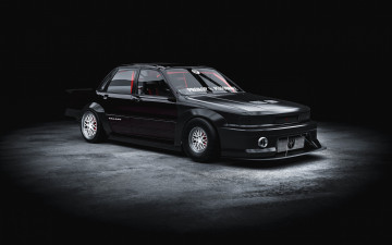 обоя mitsubishi galant 6g dragster rwd, автомобили, 3д, mitsubishi, galant, 6g, dragster, rwd