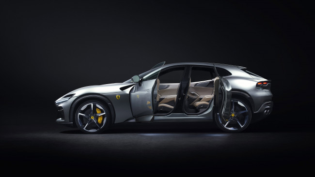 Обои картинки фото ferrari purosangue 2023, автомобили, ferrari, purosangue, 2023