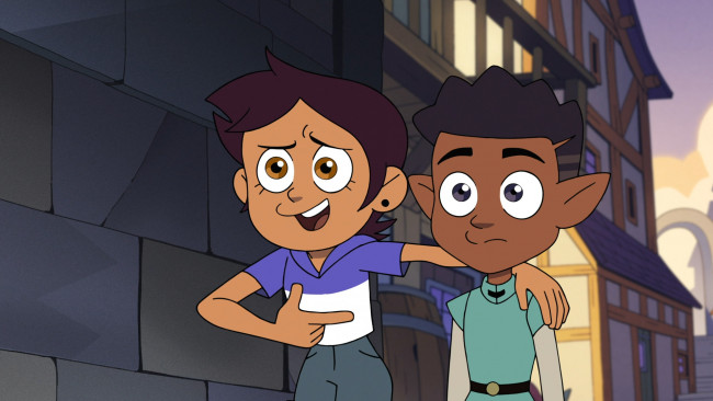 Обои картинки фото the owl house , сериал 2020, мультфильмы, the owl house, дом, совы, мультсериал, disney, gus, porter, luz, noceda