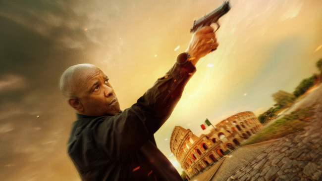Обои картинки фото the equalizer 3 ,  2023 , кино фильмы, -unknown , другое, великий, уравнитель, третья, часть, боевик, триллер, криминал, дензел, вашингтон, denzel, washington, robert, mccall