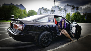 Картинка автомобили -авто+с+девушками toyota supra