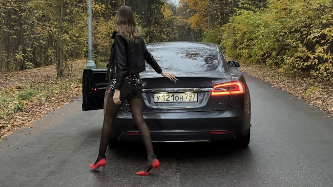 Обои картинки фото автомобили, -авто с девушками, красивая, девушка