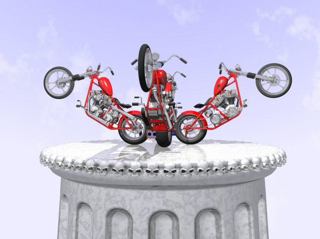 Обои картинки фото мотоциклы, customs