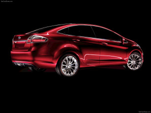 Картинка ford verve sedan concept 2008 автомобили