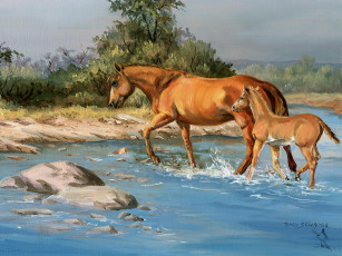 Картинка рисованные животные