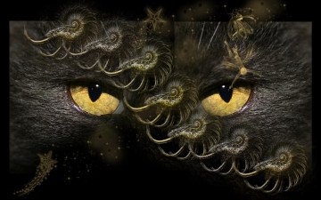 Картинка 3д графика 3d eyes глаза