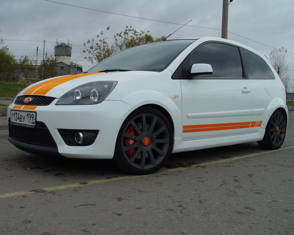 Обои картинки фото fiesta, st, автомобили, ford