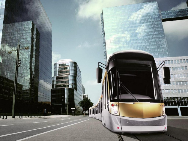 Обои картинки фото техника, трамваи