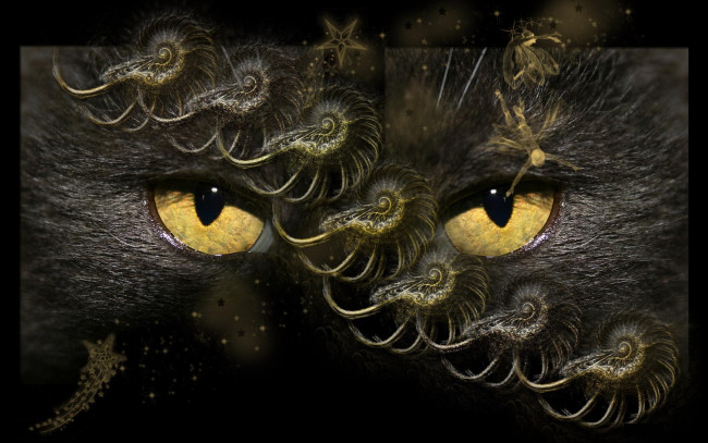 Обои картинки фото 3д, графика, 3d, eyes, глаза