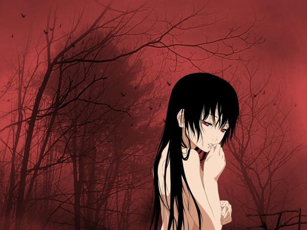 Обои картинки фото аниме, jigoku, shoujo