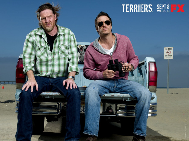 Обои картинки фото terriers, кино, фильмы