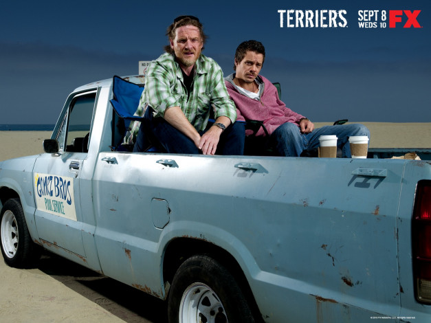 Обои картинки фото terriers, кино, фильмы