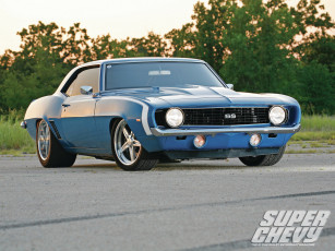 Картинка 1969 speedtek ls powered camaro автомобили connection