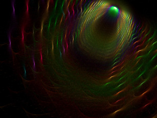 Картинка 3д графика fractal фракталы узор тёмный