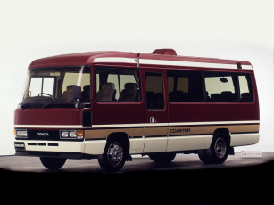 Картинка toyota coaster автомобили автобусы
