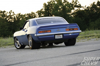 Картинка 1969 speedtek ls powered camaro автомобили connection