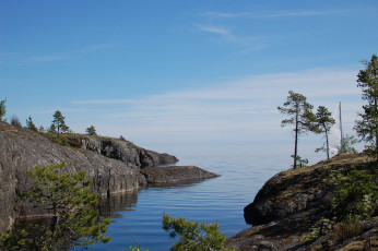 Картинка валаам природа реки озера ладога