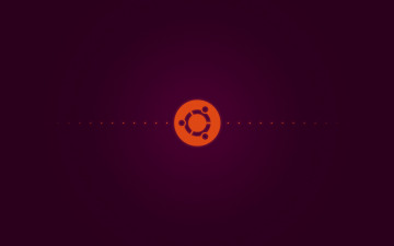 Картинка компьютеры ubuntu linux фон тёмнокрасный