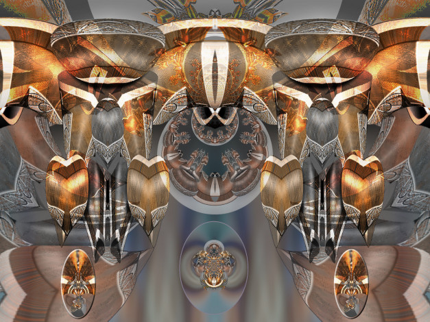 Обои картинки фото 3д, графика, fractal, фракталы, узор