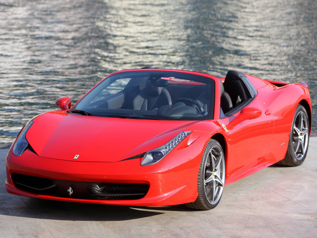 Обои картинки фото ferrari, 458, spider, автомобили