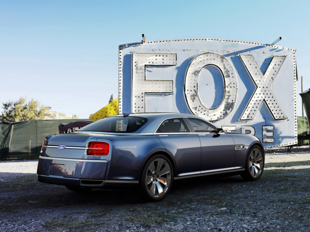 Обои картинки фото ford, interceptor, concept, автомобили, interceptorcar