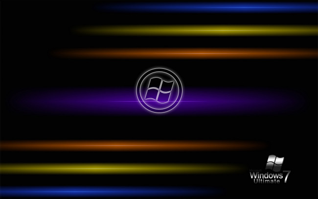 Обои картинки фото компьютеры, windows, vienna, линии, фон, тёмный