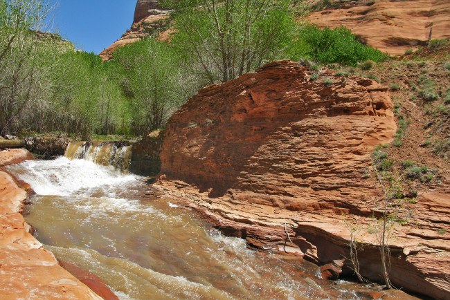 Обои картинки фото природа, реки, озера, деревья, горы, камни